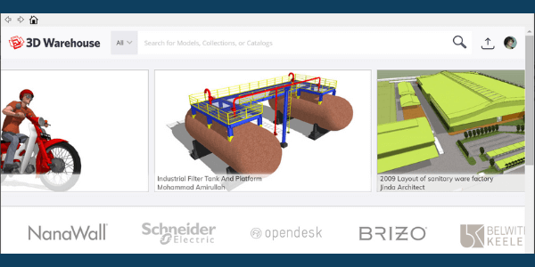 SketchUp Tutorial #3: Exploring 3D Warehouse library